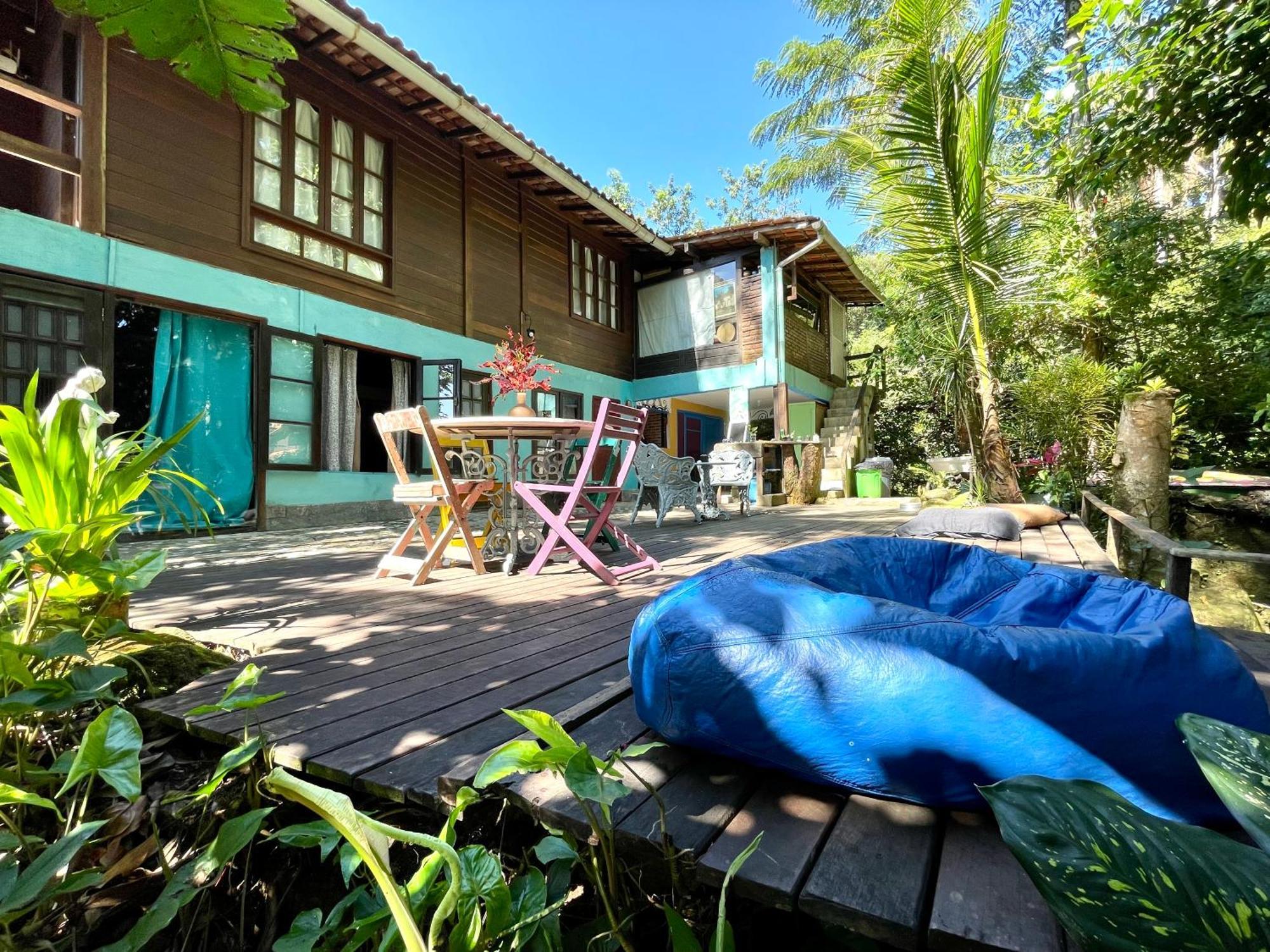 Casa Selva - Vila Do Abraao - Ilha Grande Bagian luar foto